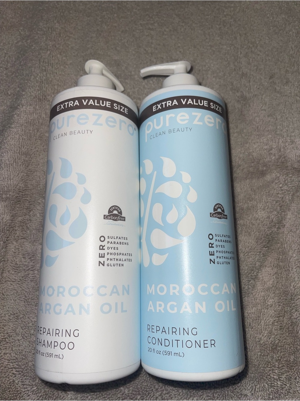 Pure zero Haircare set